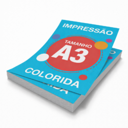 Impressão simples A3
