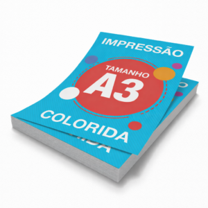 Impressão simples A3