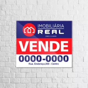 Placa de PVC para corretor 50x50 cm