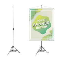 Porta Banner Tripé 1,60m