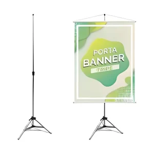 Porta Banner Tripé 1,60m