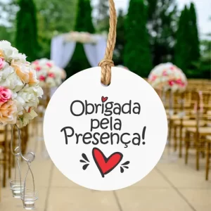 Tag impressão frente e verso 4,5x4,5 cm
